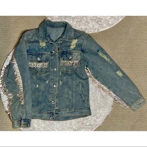 Bedazzled Denim Jacket!